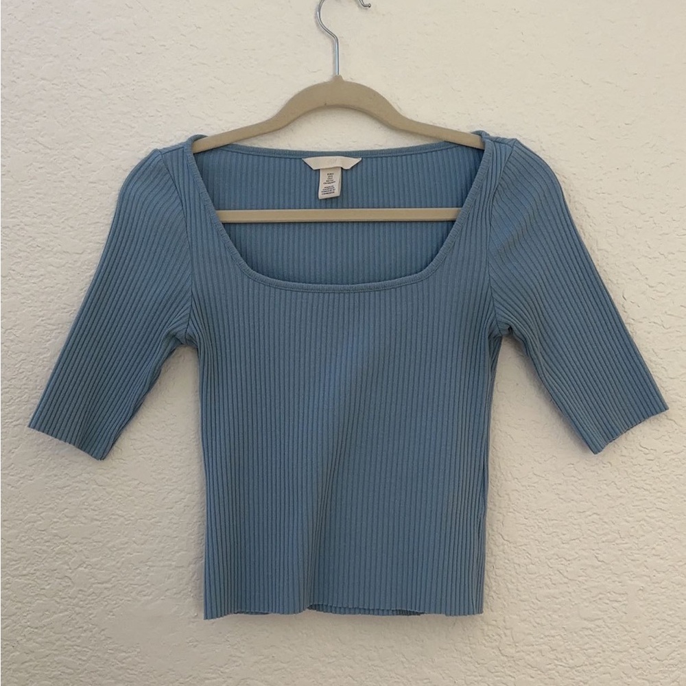 H&M Blue Top